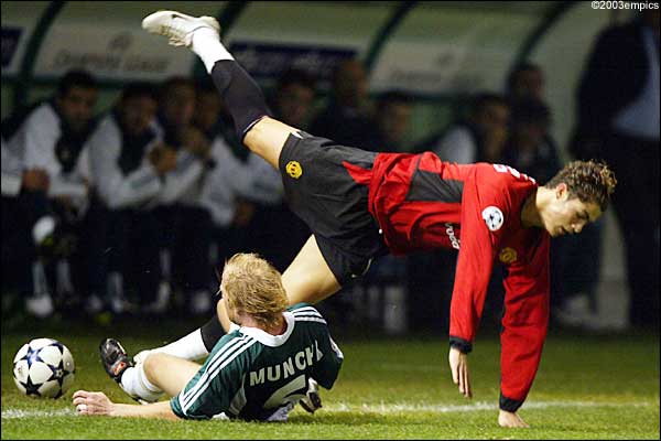 Криштиану Роналду и Маркус Мюнх